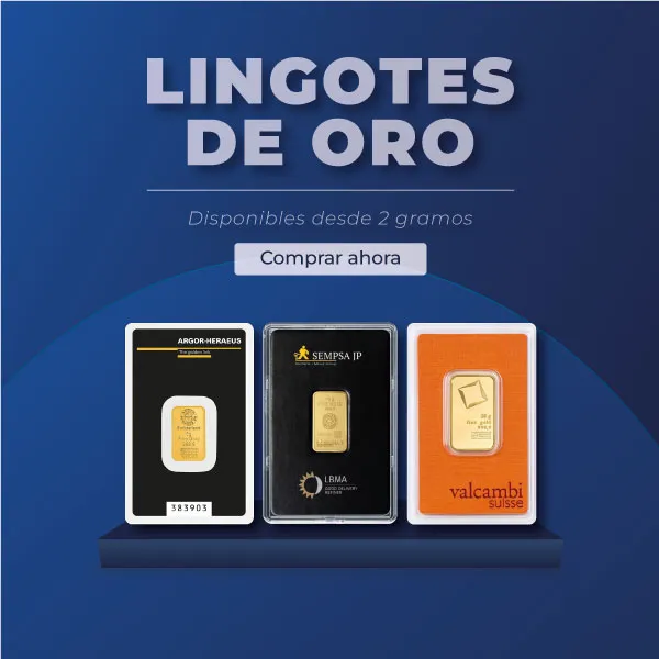 Novedades en Lingotes de Oro