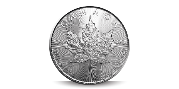 Monedas de Plata Maple Leaf