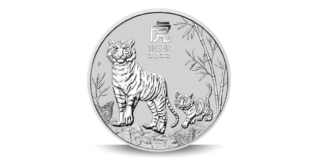 Monedas de Plata Lunar II Series