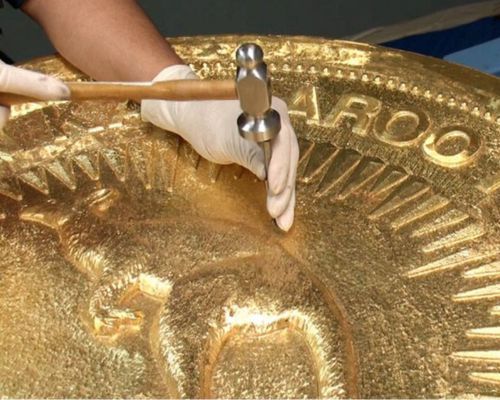 Canguro moneda de oro