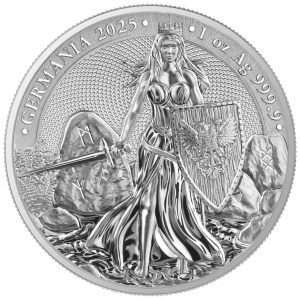 Germania 1 oz 2025 de Plata BU