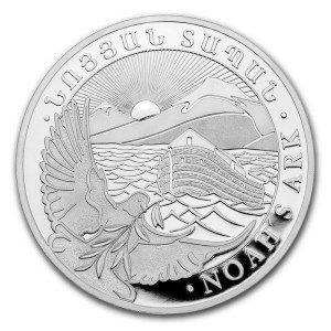 Moneda Arca de Noé de Plata 1 oz 2021