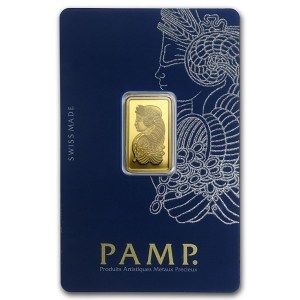 Lingote de Oro Pamp Fortuna de 5g