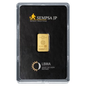 Lingote de Oro SEMPSA de 2.5 g