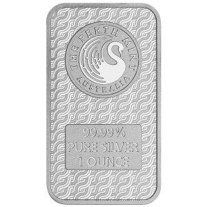 Lingote de Plata Perth Mint de 1 oz Año Lunar del Dragón reverso