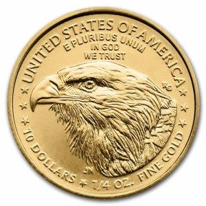 Moneda de Oro American Eagle 1/4 oz 2024 BU