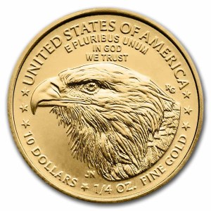 Moneda de Oro American Eagle 1/4 oz 2025 BU