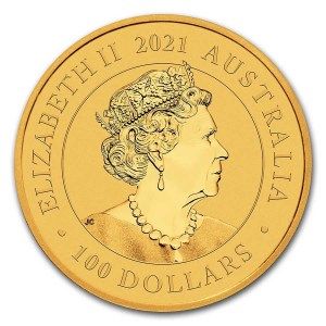Moneda Cisne de Oro 1 oz 2021 reverso
