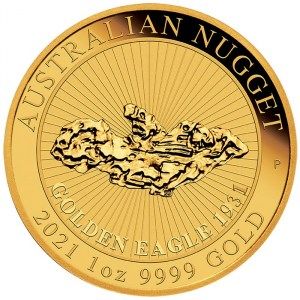 Moneda Pepita -Golden Eagle- de Oro 1 oz 2021