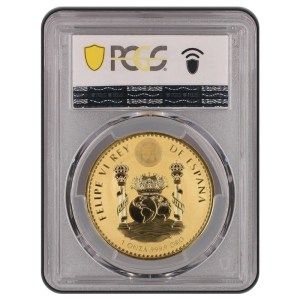 Moneda de Oro Caballo Cartujano 1 oz 2023 PCGS PR70 Anverso