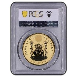 Moneda de Oro Toro 1 oz 2022 PCGS PR69 Anverso