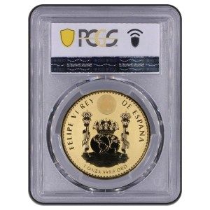 Moneda de Oro Toro 1 oz 2022 PCGS PR70 Anverso