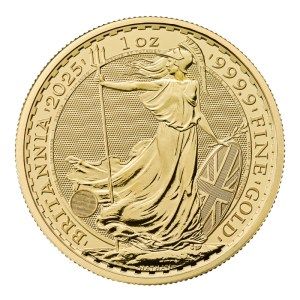 Moneda de Oro Britannia 1 oz 2025 BU