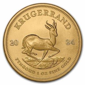 Moneda de Oro Krugerrand 1 oz 2024 BU