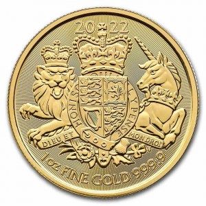 Moneda The Royal Arms de Oro 1 oz 2022 BU