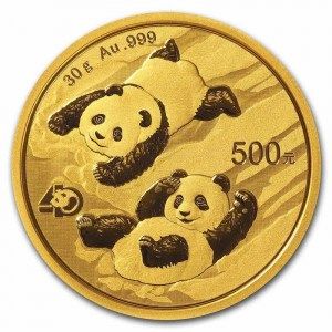 Moneda Panda de Oro 30 g 2022