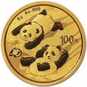 Moneda Panda de Oro 8 g 2022