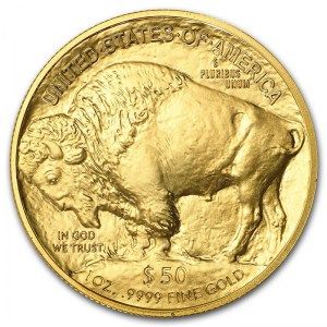 Moneda American Buffalo de Oro 1 oz 2018 reverso