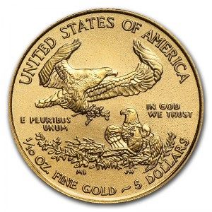 Moneda American Eagle de Oro 1/10 oz 2020