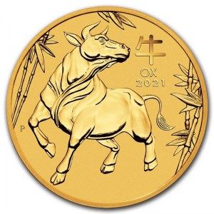 Moneda Año Lunar del Buey australiano de Oro 2021
