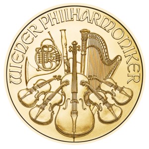 Moneda de Oro Filarmónica 2025 BU