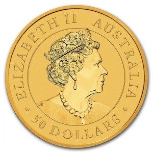 Moneda Canguro de Oro 1/2 oz 2019 reverso