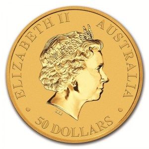 Moneda Canguro de Oro 1/2 oz 2018 reverso