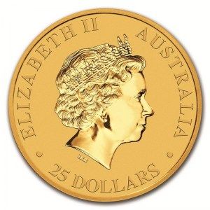 Moneda Canguro de Oro 1/4 oz 2018 reverso