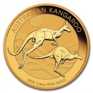 Moneda Canguro de Oro 1/4 oz 2018