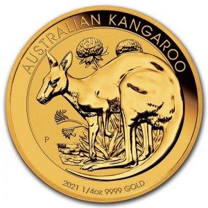 Moneda Canguro de Oro 1/4 oz 2021