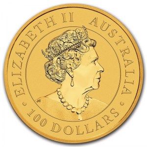 Moneda Canguro de Oro 1 oz 2021 reverso