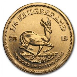 Moneda Krugerrand de Oro 1/2 oz 2018