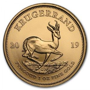 Moneda Krugerrand de Oro 1 oz 2019
