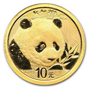 Moneda Panda de Oro 1 g 2018