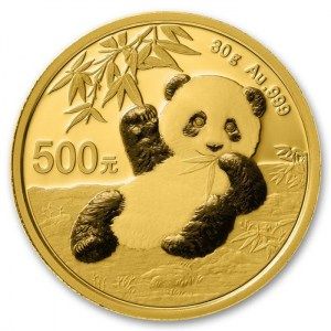 Moneda Panda de Oro 30 g 2020