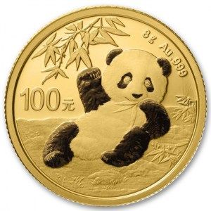 Moneda Panda de Oro 8 g 2020