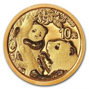 Moneda Panda de Oro 1 g 2021