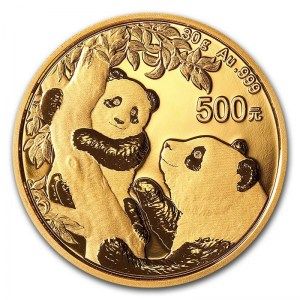 Moneda Panda de Oro 30 g 2021