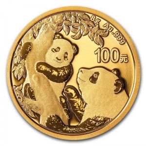 Moneda Panda de Oro 8 g 2021