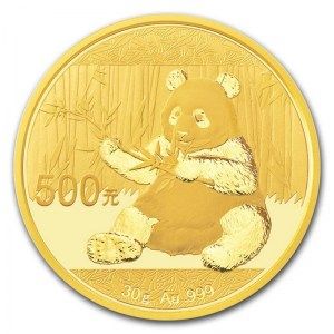 Moneda Panda de Oro 30 gr 2017