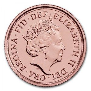 Moneda Soberano de Oro 2021 reverso