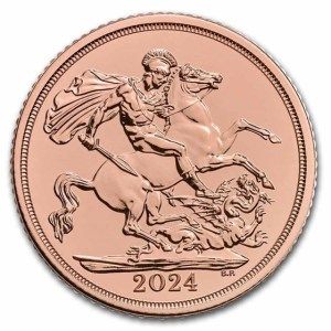 Moneda de Oro Soberano 2024 BU