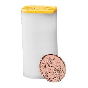 Moneda de Oro Soberano 2025 BU Tubo