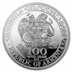 Moneda de Plata Arca de Noé 1/4 oz 2023 BU