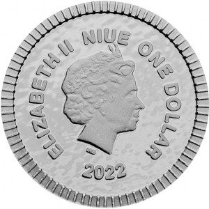 Moneda Búho ateniense de Plata 1/4 oz 2022 reverso