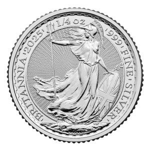 Moneda de Plata Britannia 1/4oz 2025 BU