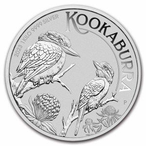 Moneda de Plata Kookaburra 1 kg 2023 BU