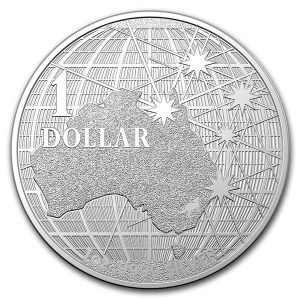 Moneda Bajo los Cielos del Sur de Australia de Plata 1 oz 2020