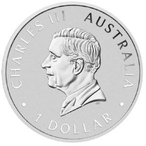 Moneda de Plata Emu 1oz 2024 BU Anverso