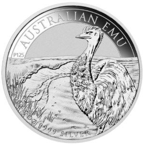 Moneda de Plata Emu 1oz 2024 BU